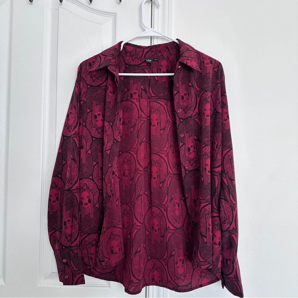 Simons Icone Red Gothic Longsleeves - Picture 2 of 14